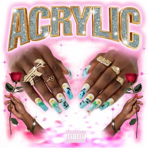Acrylic (Mixed "Roll Call") - Leikeli47. (Hardcover LLC/RCA Records) 2018 